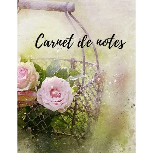 Carnet De Notes : Cahier Bloc Notes Pour Fille: Il S'agit D'un Cahier De 120 Pages Blanches Avec Des Lignes Et Mesurant 8.5 X 11 In Pour Filles Et Femmes (French Edition)   de unknown  Format Broch 