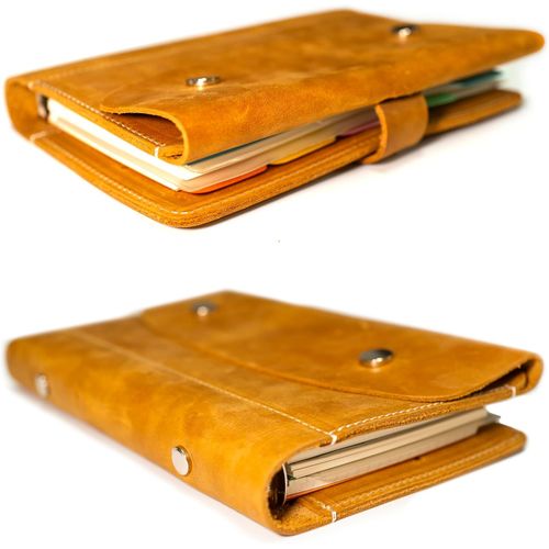Carnet De Notes En Cuir Crazy Horse De Qualit Suprieure, Cousu  La Main, Papier Lign, Rechargeable, Vintage, Fait  La Main, Pour Les Voyages Et Les Affaires, Pour Hommes Et Femmes, Format B5