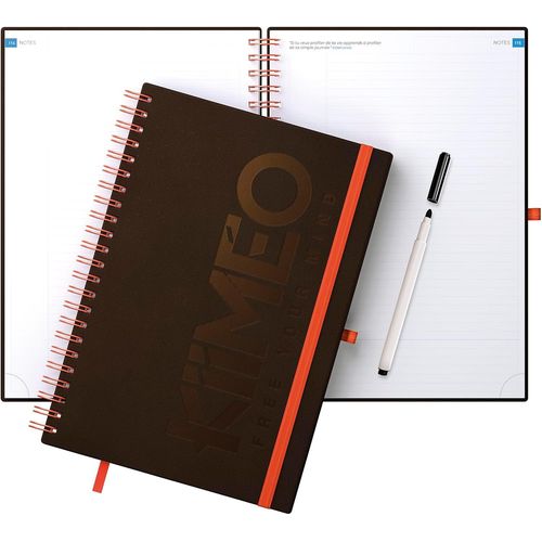 Carnet De Notes Premium Innovant - En Bonus Un Thme De Dveloppement Personnel Sur L'loquence - Trames Utiles Et Pratiques - 140 Pages 100 Gr + 1 Page Effaable - Feutre Fourni - B5