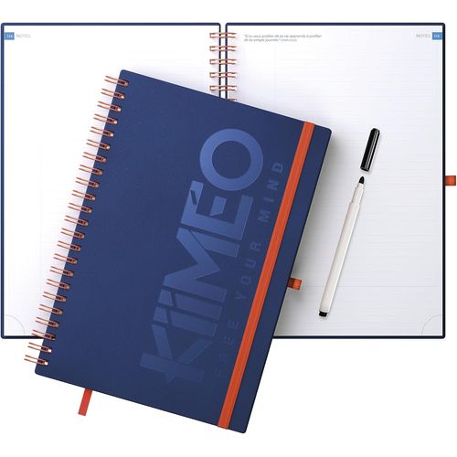 Carnet De Notes Premium Innovant - En Bonus Un Thme De Dveloppement Personnel Sur L'loquence - Trames Utiles Et Pratiques - 140 Pages 100 Gr + 1 Page Effaable - Feutre Fourni - B5