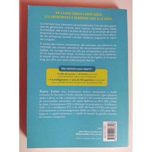 Carnet De Rebond Pour Pme Et Eti - Se Transformer Pour Durer : 9 Cls Pour Sortir Gagnant - 38 Leviers  Activer - 4 Autodiagnostics Et Plus De 100 Questions  Se Poser    Format Non Precis 