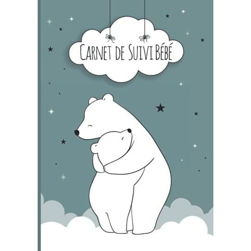 Carnet De Suivi Bb: Cahier Tout En Un  Complter : Journal De Bord Quotidien 1er ge + Suivi De Sant Cadeau Idal Pour Futur Parent 128 Pages Avec Des Bonus   de de lune, O?Clair  Format Broch 