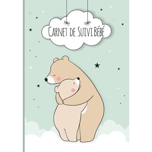 Carnet De Suivi Bb: Cahier Tout En Un  Complter : Journal De Bord Quotidien 1er ge + Suivi De Sant Cadeau Idal Pour Futur Parent 128 Pages Avec Des Bonus   de de lune, O?Clair  Format Broch 