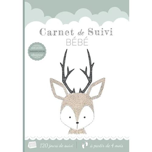 Carnet De Suivi Bb: Cahier Tout En Un  Complter : Journal De Bord Quotidien 2me ge (Partie Diversification Alimentaire) + Suivi De Sant ... Pour Futur Parent 130 Pages Avec Des Bonus   de de lune, O?Clair  Format Broch 