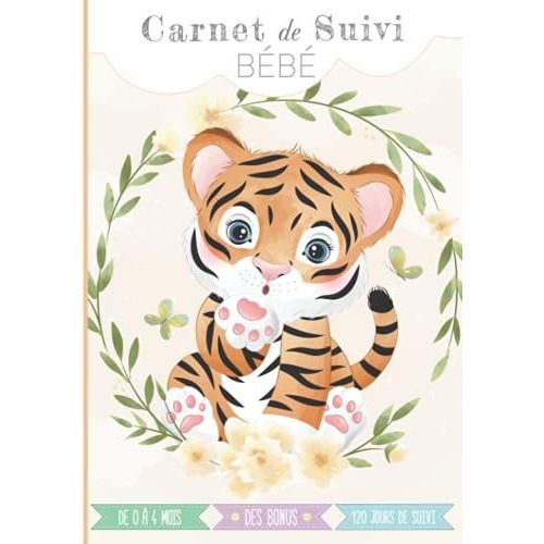 Carnet De Suivi Bb: Journal De Bord De Bb - 1er Age (De 0  4 Mois) 120 Jours De Suivi Cadeau Idal Pour Future Maman   de de lune, O?Clair  Format Broch 