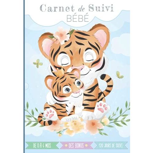 Carnet De Suivi Bb: Journal De Bord De Bb - 1er Age (De 0  4 Mois) 120 Jours De Suivi Cadeau Idal Pour Future Maman   de de lune, O?Clair  Format Broch 