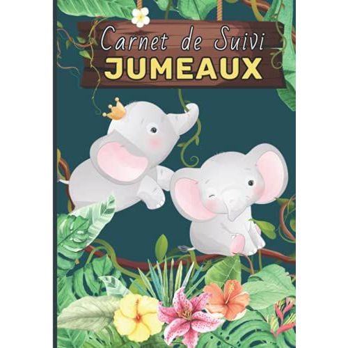 Carnet De Suivi Jumeaux: Journal De Bord De Bb Jumeaux Suivi 2me Age ( Partir De 4 Mois) 132 Pages  Complter Cadeau Idal Pour Future Maman   de de lune, O?Clair  Format Broch 