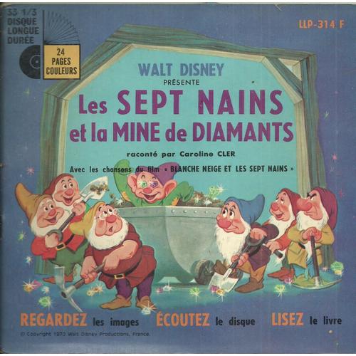 Caroline Cler :Walt Disney Les Sept Nains Et La Mine De Diamants / Les Chansons Du Film 