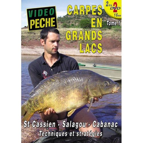 Carpes en grands lacs St Cassien Salagou Cabanac avec Nicolas