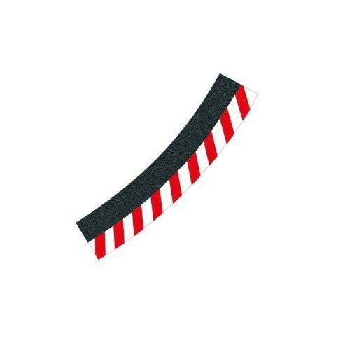 Carrera - Rail Et Accessoire Pour Circuit - 20020566 - 1/24 Et 1/32 - Carrera Evolution -Carrera Digital 132 Et 124 - Bordures Extrieures Pour Les Virages Relevs 3/30 6, Embouts 2