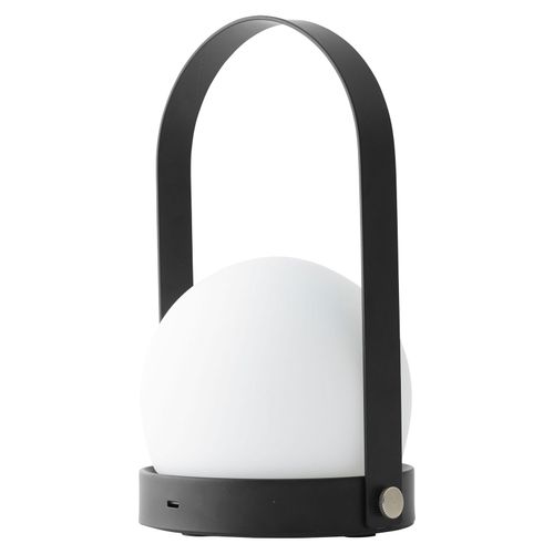 Menu Carrie Lampe Dco Led, Rechargeable, Noire