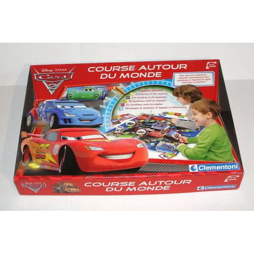 Cars 2 Disney Course Autour Du Monde Jeu De Societe Clementoni