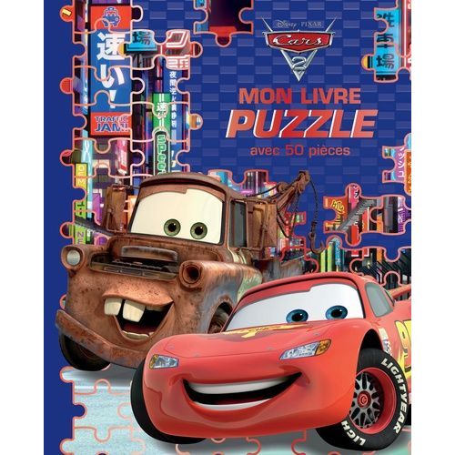 Cars 2 - Mon Livre Puzzle Avec 50 Pices   de disney - pixar  Format Album 