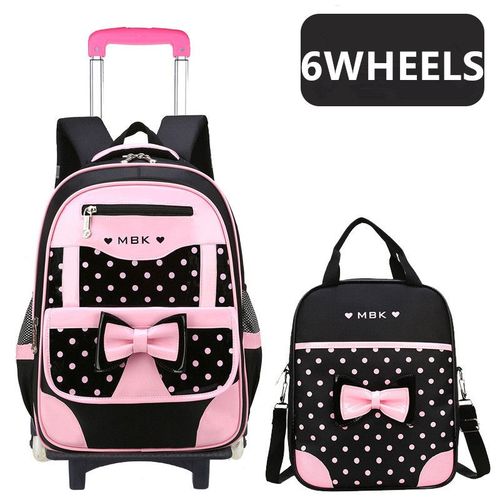 Cartable  Roulettes Avec Imprim De Points Coren Pour Adolescente Interrupteur Cartable tanche  Nministriels D 2024 Roues Sr 2/6