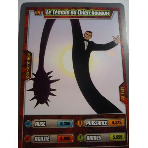 Carte A Jouer Ben 10 Alien 101/110 Le Temoin Du Chien Boueux