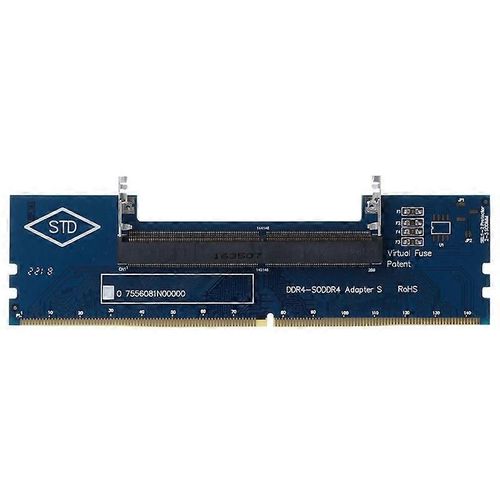 Carte adaptateur mmoire pour ordinateur portable DDR4 SO-DIMM vers connecteur RAM mmoire DIMM de bureau