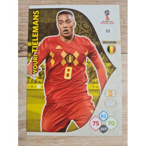 Carte Adrenalyn Xl Youri Tielemans, Russia 2018