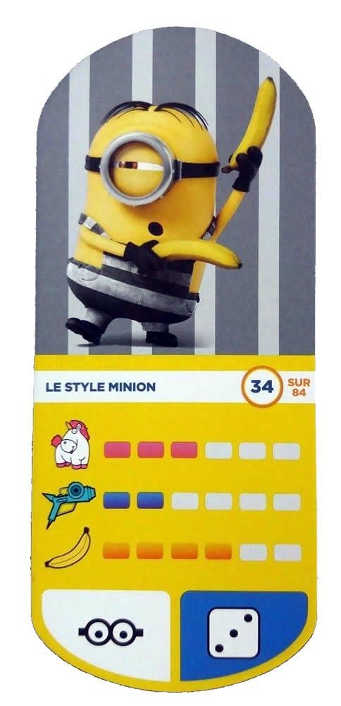 Carte Auchan Moi Moche Et Mechant Le Style Minion 34 Rakuten