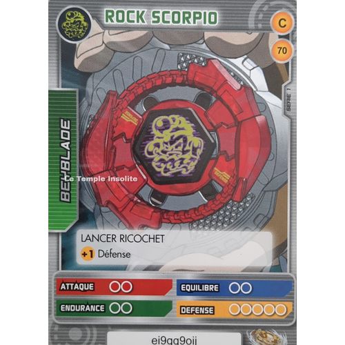 Carte Beyblade Serie 1 - Rock Scorpio #70