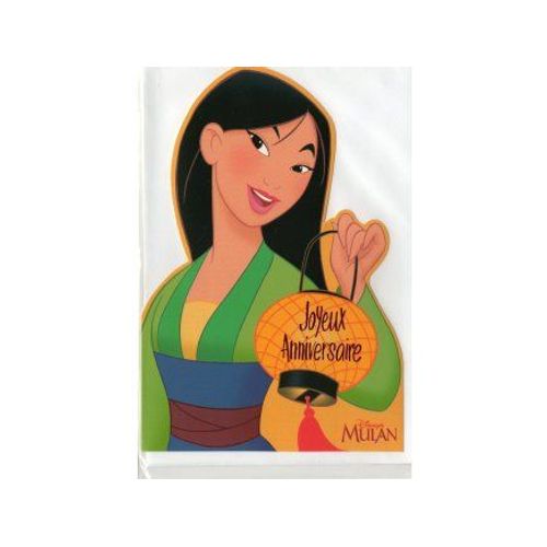 Carte D'anniversaire Mulan (70)