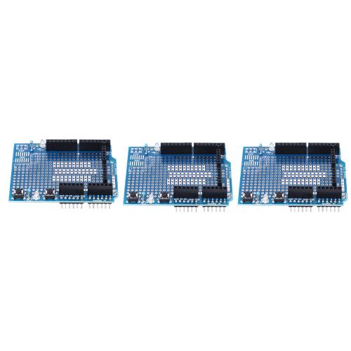 Carte D'extension De Prototype 3 Pieces Compatible Avec R3 Protoshield Pour Arduino