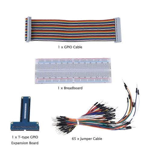 Carte d'extension GPIO de type T pour Raspberry Pi 1B + / 2B / 3b BreadBoard GPIO Cable Jumper Cable