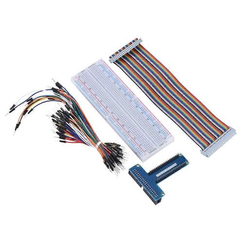 Carte D'extension Gpio De Type T Pour Raspberry Pi 1b + / 2b / 3b Breadboard Gpio Cable Jumper Cable
