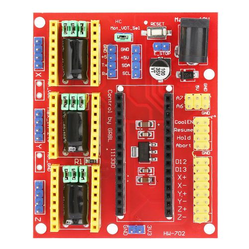 Carte D'extension Pour Imprimante 3d Nc Shield V4, Graveur A4988, Carte Pilote Pour Arduino