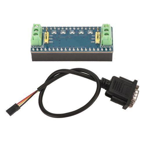 Carte d'extension pour Raspberry Pi pour carte mre Pico Interface UART double canal Carte d'extension RS232  conversion facile