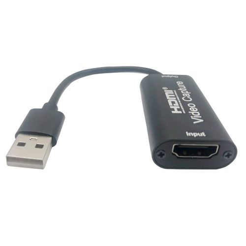 Carte de capture vido USB pour jeu,camscope DVD,enregistrement de camra,diffusion en direct,botier de saisie vido compatible HDMI 4K - Type Black