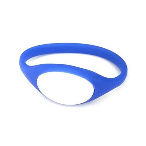 Carte de contrle d'accs d'tiquette de jeton de bracelet,duplicateur RFID,copie de clone IC,NDavid modifiable UID,13.56MHz,1K,S50,1PC - Type Blue