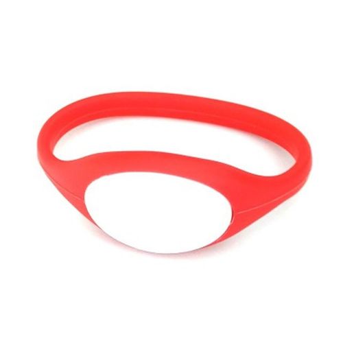 Carte de contrle d'accs d'tiquette de jeton de bracelet,duplicateur RFID,copie de clone IC,NDavid modifiable UID,13.56MHz,1K,S50,1PC - Type Red