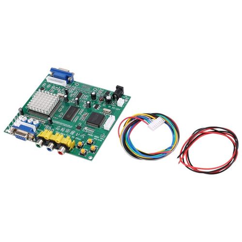 carte de conversion vido pour jeux d'arcade, cran LCD, sortie VGA, GBS8200 CGA/EGA/YUV, GBS-8200