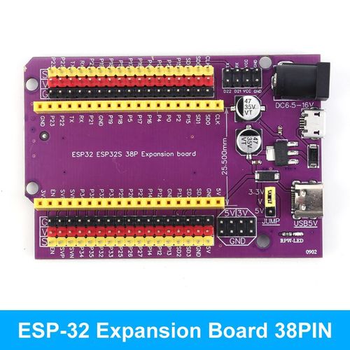 Carte De Dveloppement Esp32 Usb 38pin Type-C/Pices Techniques De Dveloppement Micro Wifi Compatible Bluetooth Carte Gpio 6,000