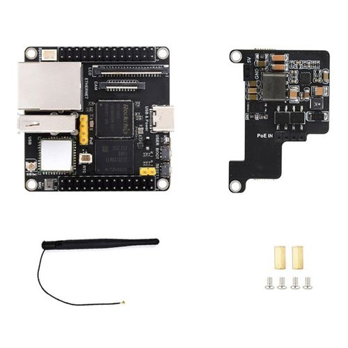 Carte de Dveloppement Linux RV1106 Module WIFI Intgr avec POE 8 Go EMMC 256 Mo DDR3L Mini