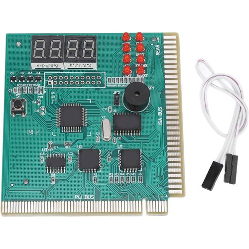 Carte De Diagnostic Pc  4 Chiffres,Carte De Dtection De Dfaut De Carte Mre Pci Double Affichage Du Code Post,Interface Pci Et Isa Standard,Pour Pc De Bureau
