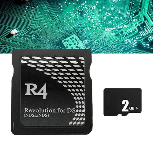 Carte de jeu R4 + carte mmoire 2 Go pour brler du bois/Dual Core NDSL premire gnration