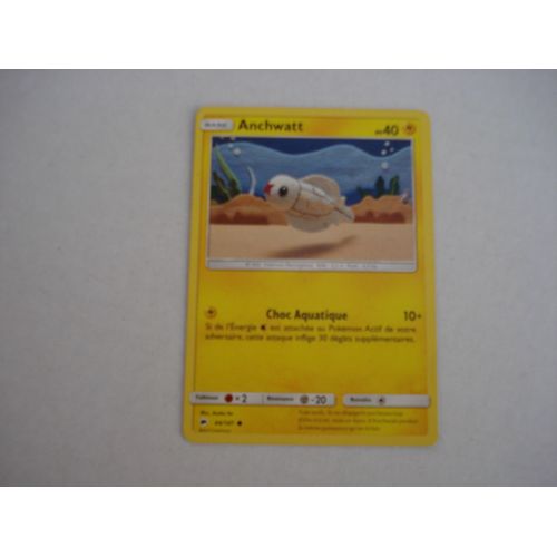 Carte De Jeux Pokemon Anchwatt Pv 40 - 2017