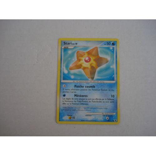 Carte De Jeux  Pokemon  Stari  - Pv 50