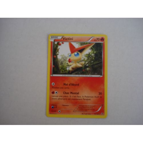 Carte De Jeux Pokemon Victini Pv 70 - 2015