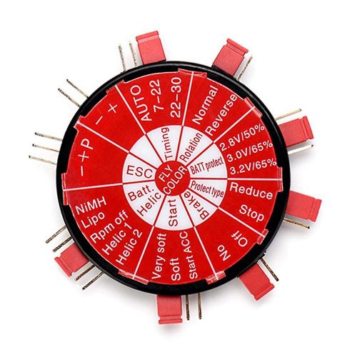 Carte De Programmation Esc Carte De Programme Logicielle Pour Avion Rc 6/10/12/20/30/40/45/50/60/80a Esc Electr