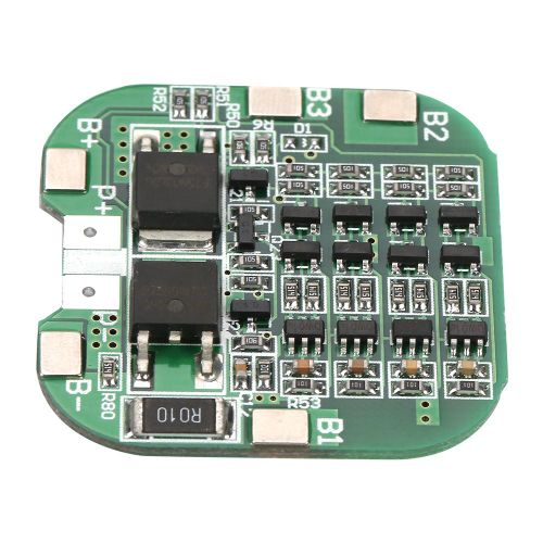 Carte de protection de batterie au lithium 4S 10A, carte PCB BMS pour cellules Li-ion