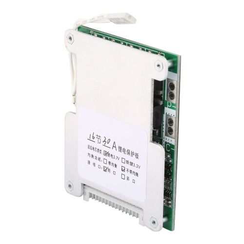 Carte De Protection De Charge De Batterie Au Lithium 16s 30a, Circuit Imprime Bms De Precision