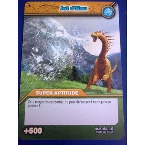 Carte dinosaur king jet d
