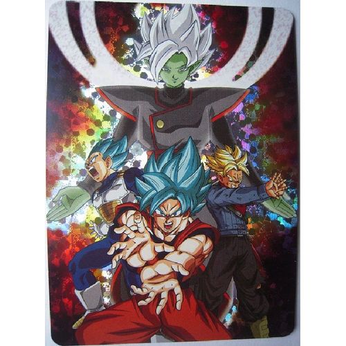 Carte Goku Et Vegeta Dragon Ball Super