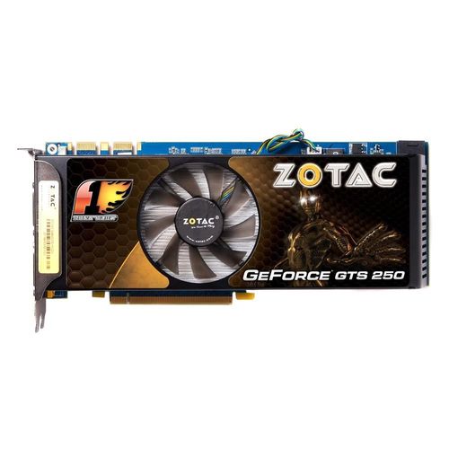 Carte graphique ZOTAC Geforce GTS 250 512M GDDR3 256bit PCI Express 2.0 16X 2200MHz