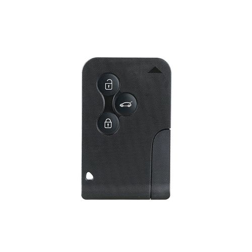 Carte Intelligente  Boutons Multiples Pour Renault Clio Logan Megane 2 3 Koleos Scenic, tui De Cl De Voiture Noir Avec Petit Ouvre-Serrure