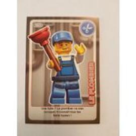 Carte Lego Auchan N 25 Le Plombier Objets A Collectionner Rakuten