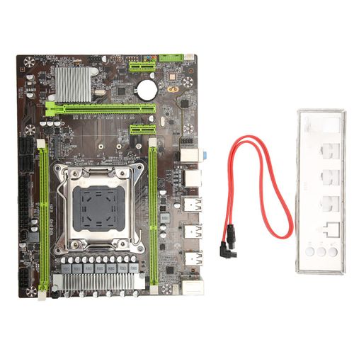 Carte mère DDR3 1 PCIe X16 4 SATA2.0 double canal DDR3 8 USB2.0 8 phases puissance LGA2011 carte mère pour ordinateur PC