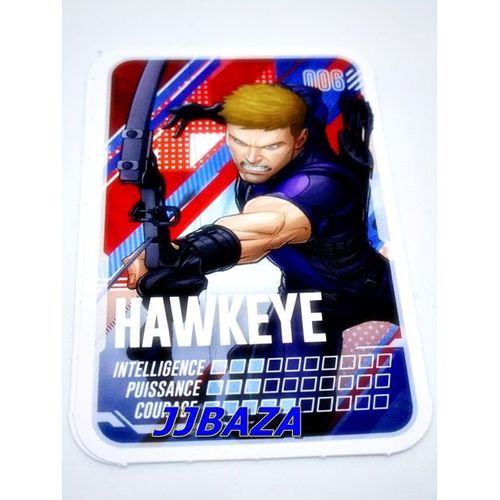 Carte Marvel 006 Hawkeye Pars En Mission Leclerc 2022